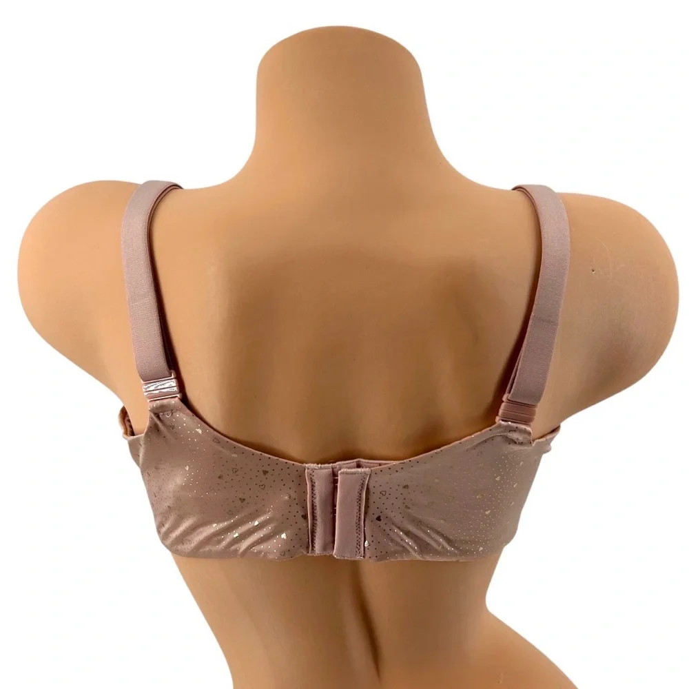 NWT Victoria’s Secret Heart and Dot Print Body by Victoria Perfect Coverage Bra